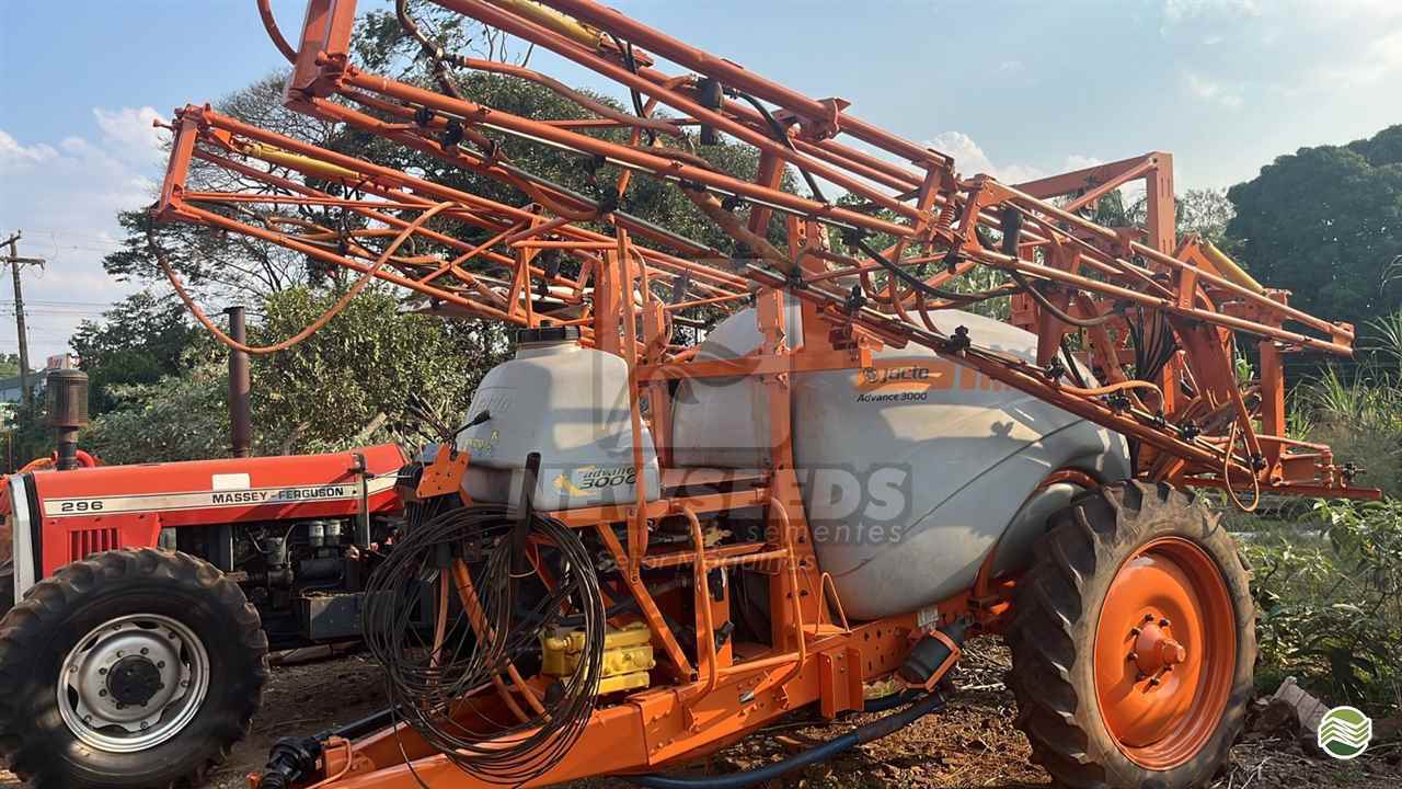 PULVERIZADOR JACTO ADVANCE 3000 AM24 Tração 4x2 New Seeds Sementes MARACAJU MATO GROSSO DO SUL MS